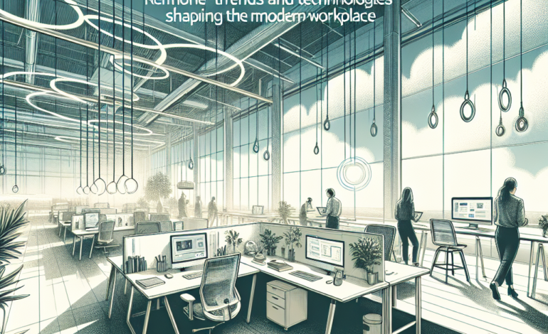 The Future of Work: Remote Trends and Technologies Shaping the Modern Workplace