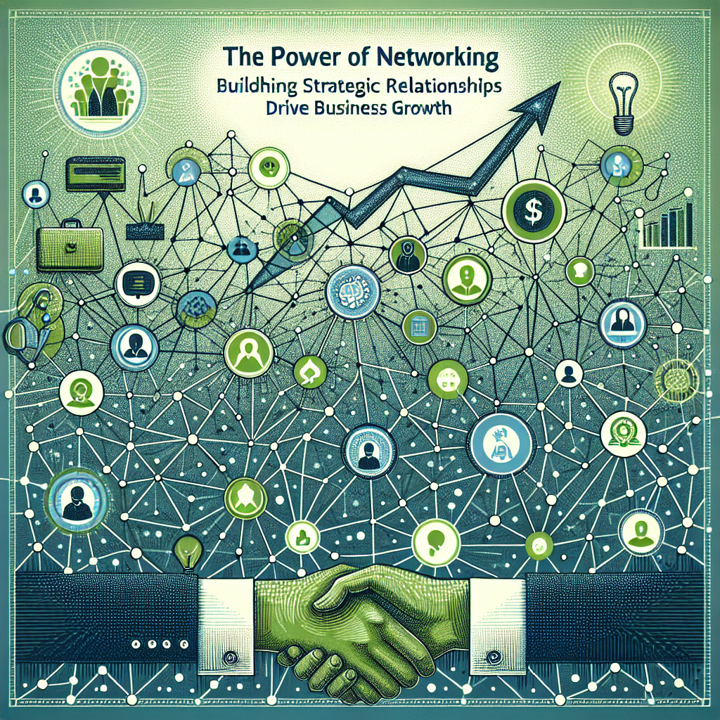 The Power of Networking: Building Strategic Relationships to Drive Business Growth