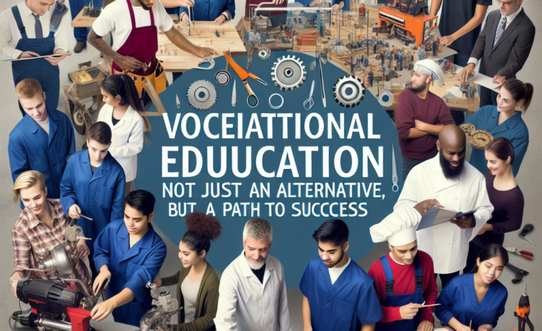 Exploring Vocational Education: Not Just an Alternative, but a Path to Success