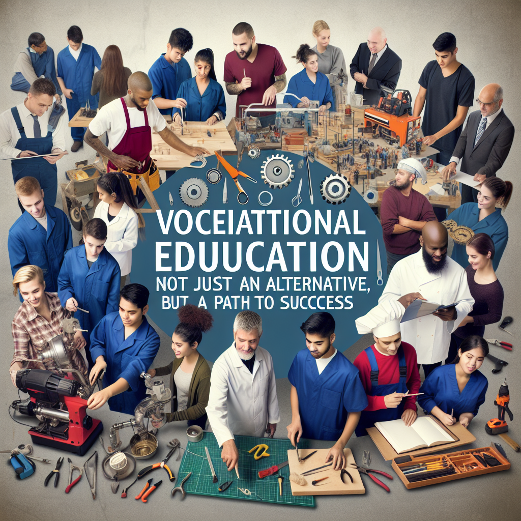 Exploring Vocational Education: Not Just an Alternative, but a Path to Success