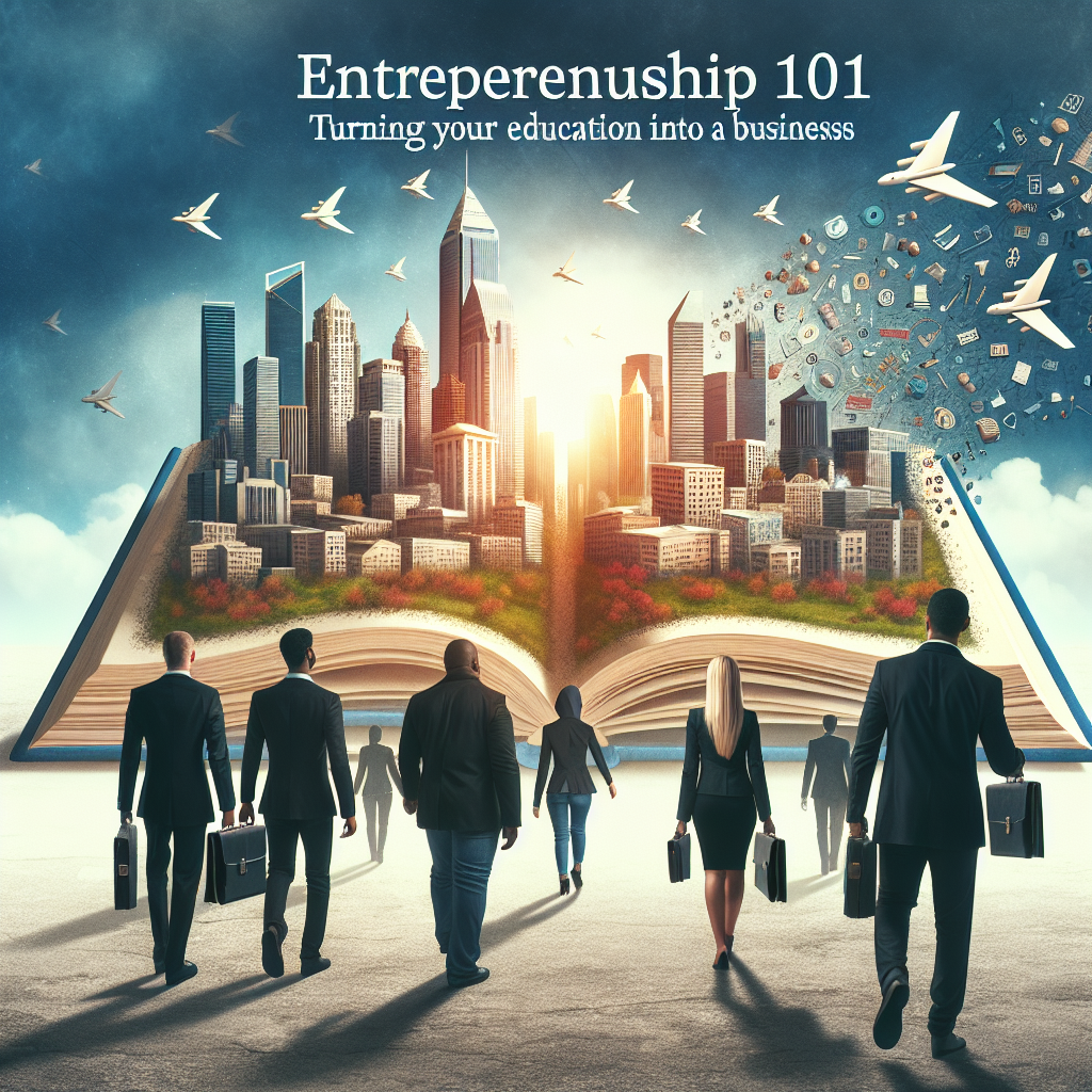 Entrepreneurship 101: Turning Your Education into a Business